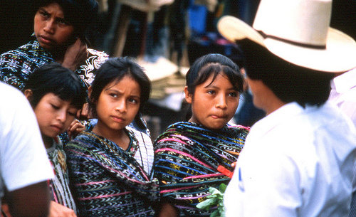 3 girls in Guatemala