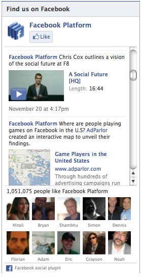 facebook like box. The Facebook Like Box is one of the most powerful social plug-ins that a 