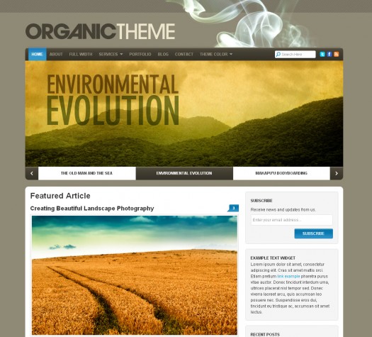 the-organic-theme