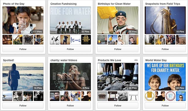 charitywater-on-pinterest