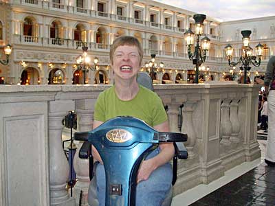 Glenda Watson Hyatt at the Venetian Hotel