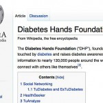 Diabetes-on-Wikipedia