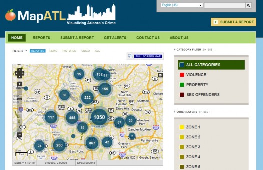 atlanta-crime-map-ushahidi