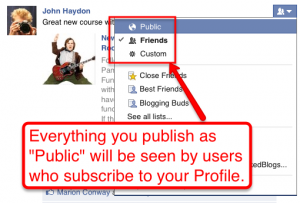 How to activate Facebook's new subscribe button - Socialbrite