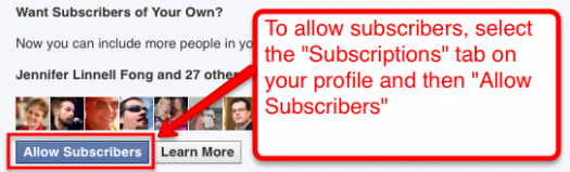allow subscribers