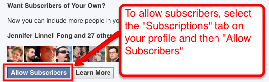 How to activate Facebook's new subscribe button - Socialbrite