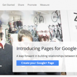 Google Plus pages