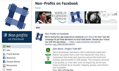 Nonprofits on Facebook