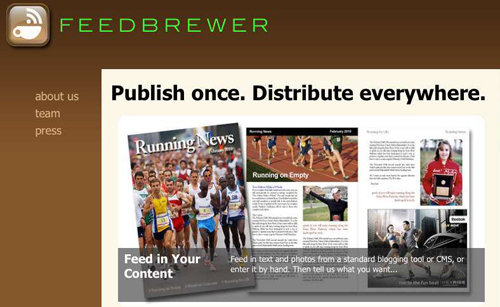 Feedbrewer publishing